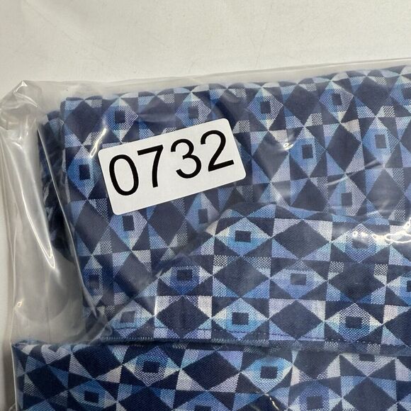 Robert Graham Men's Size L Large Octavian Button up Shirt Flip Cuffs Navy Blue - Picture 13 of 13